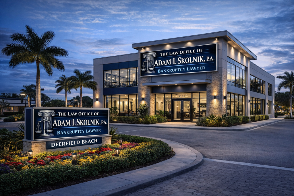 Bankruptcy Law Office Deerfield Beach FL