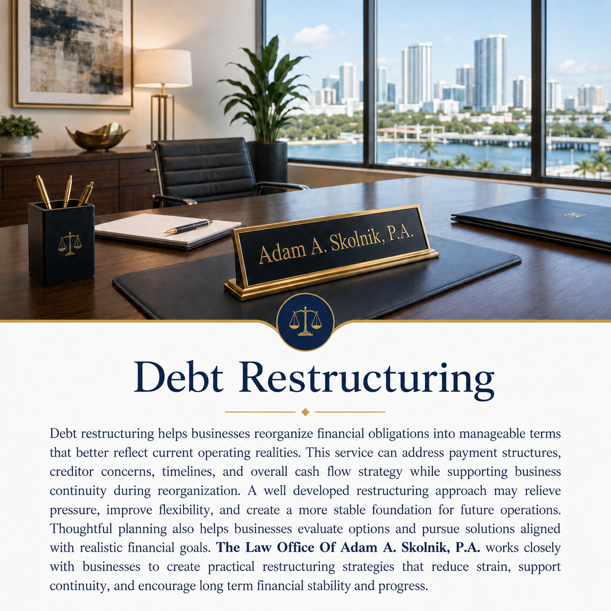 Asset protection, wage garnishment, and debt litigation services in Deerfield Beach